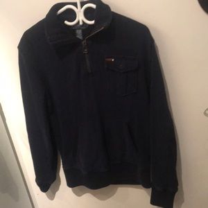 Super Rare Vintage Ralph Lauren US Alaskan Coastal Rescue quarter zip sweater